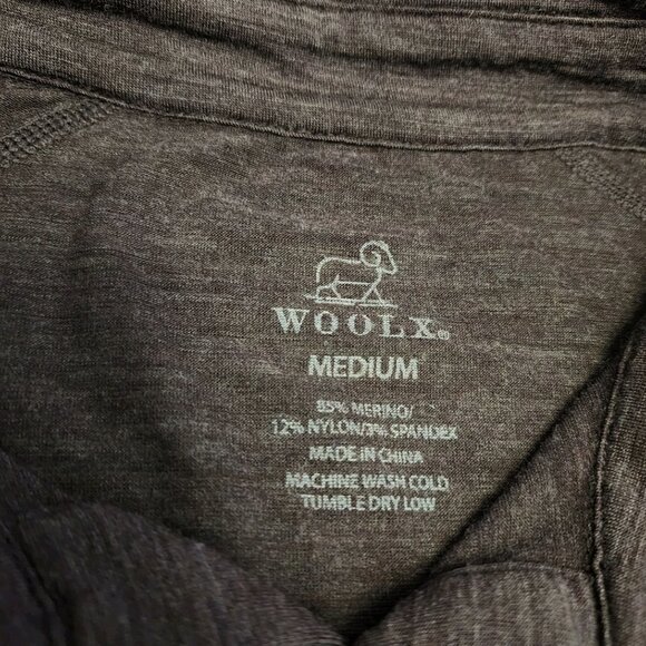 Woolx Merino Wool Mens Medium Polo Shirts Lot Of 2 - Picture 7 of 13